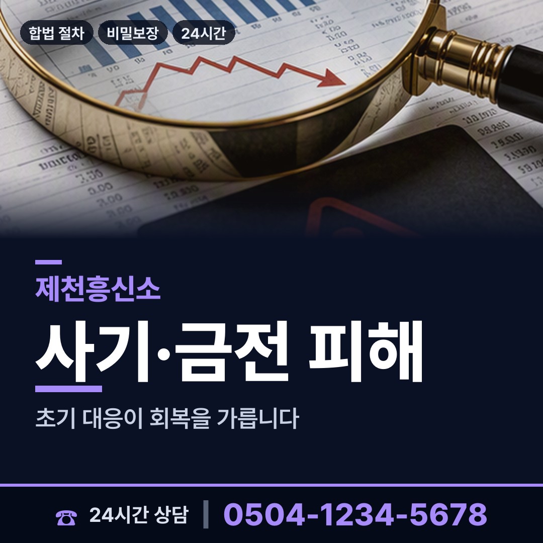 제천 봉양읍 흥신소의뢰비용 상담 안내